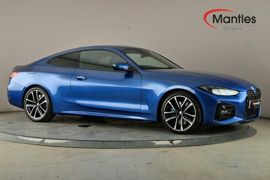 BMW 4 Series Gran Coupe 2.0 420I M Sport Coupe Ss Blue