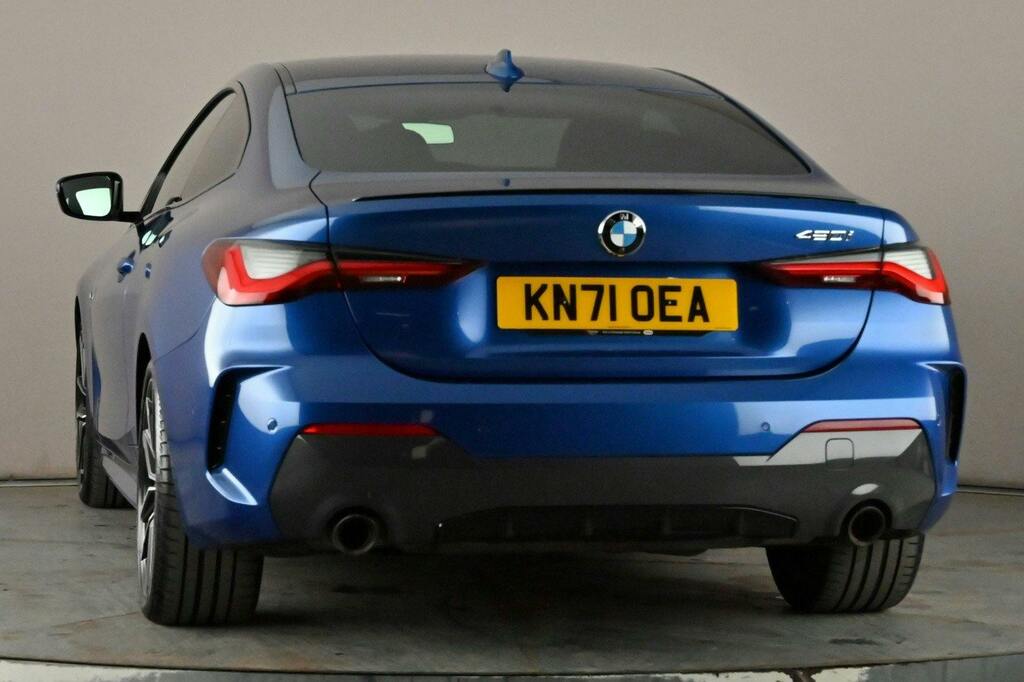 BMW 4 Series Gran Coupe 2.0 420I M Sport Coupe Ss Blue #5
