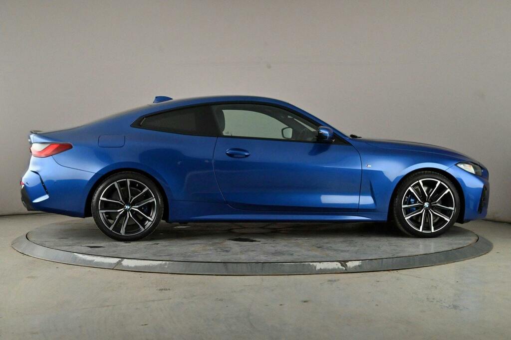 BMW 4 Series Gran Coupe 2.0 420I M Sport Coupe Ss Blue #3