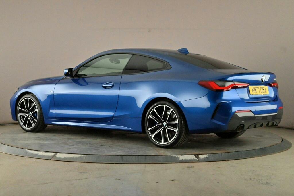 BMW 4 Series Gran Coupe 2.0 420I M Sport Coupe Ss Blue #4