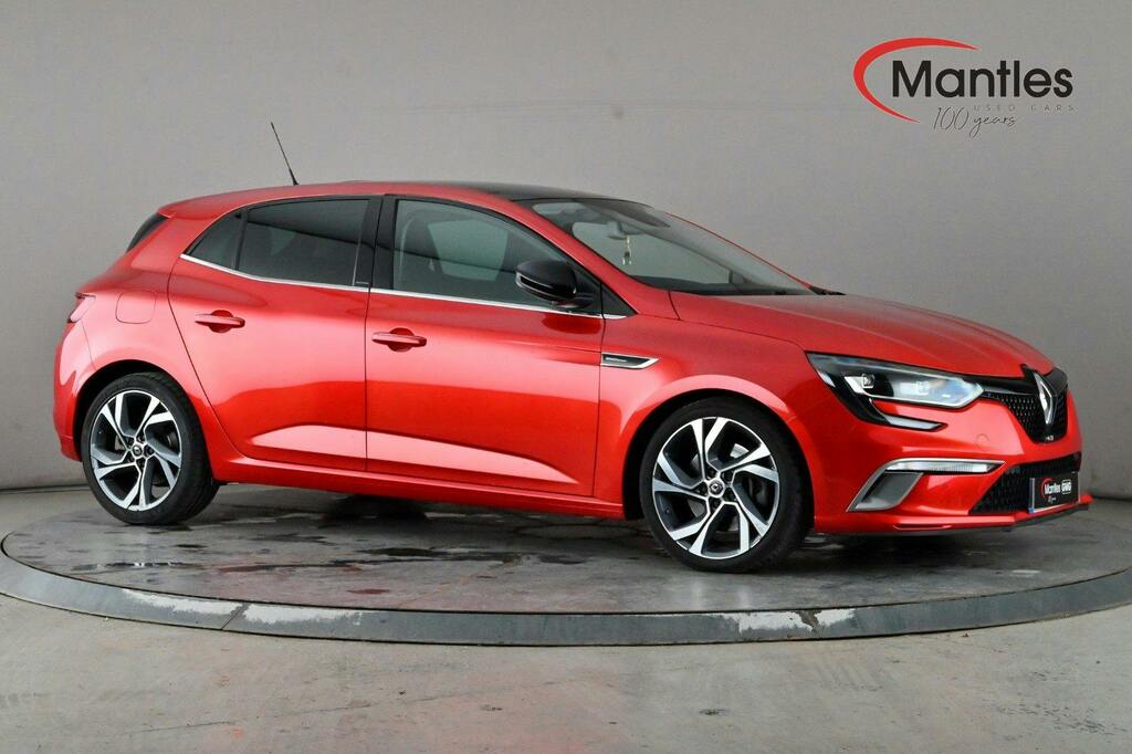 Renault Megane 1.6 Tce Gt Nav Hatchback Edc Ss Red