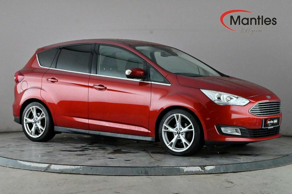 Ford C-Max 1.0T Ecoboost Titanium Mpv Ss Red