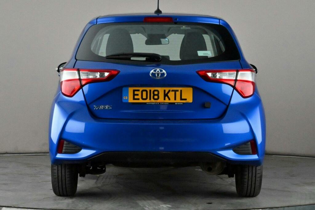 Toyota Yaris 1.0 Vvt I Icon Tech Hatchback Blue #5