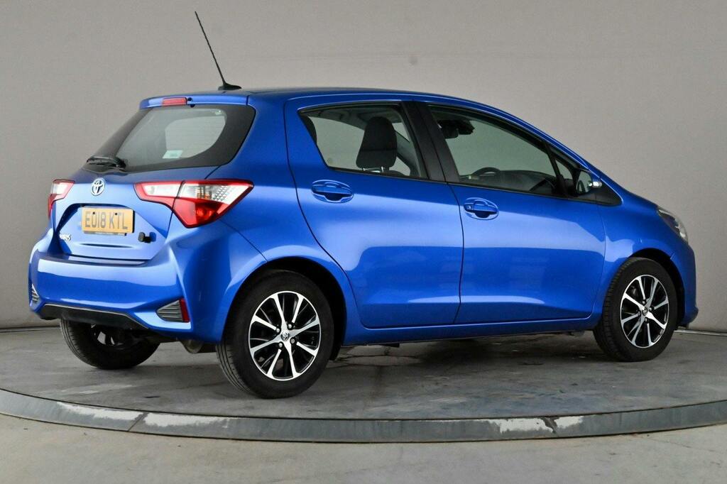 Toyota Yaris 1.0 Vvt I Icon Tech Hatchback Blue #6