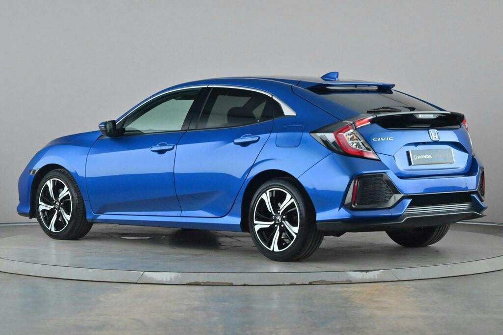 Honda Civic 1.6 I Dtec Sr Hatchback Ss Blue #3
