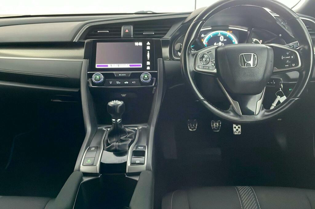 Honda Civic 1.6 I Dtec Sr Hatchback Ss Blue #4