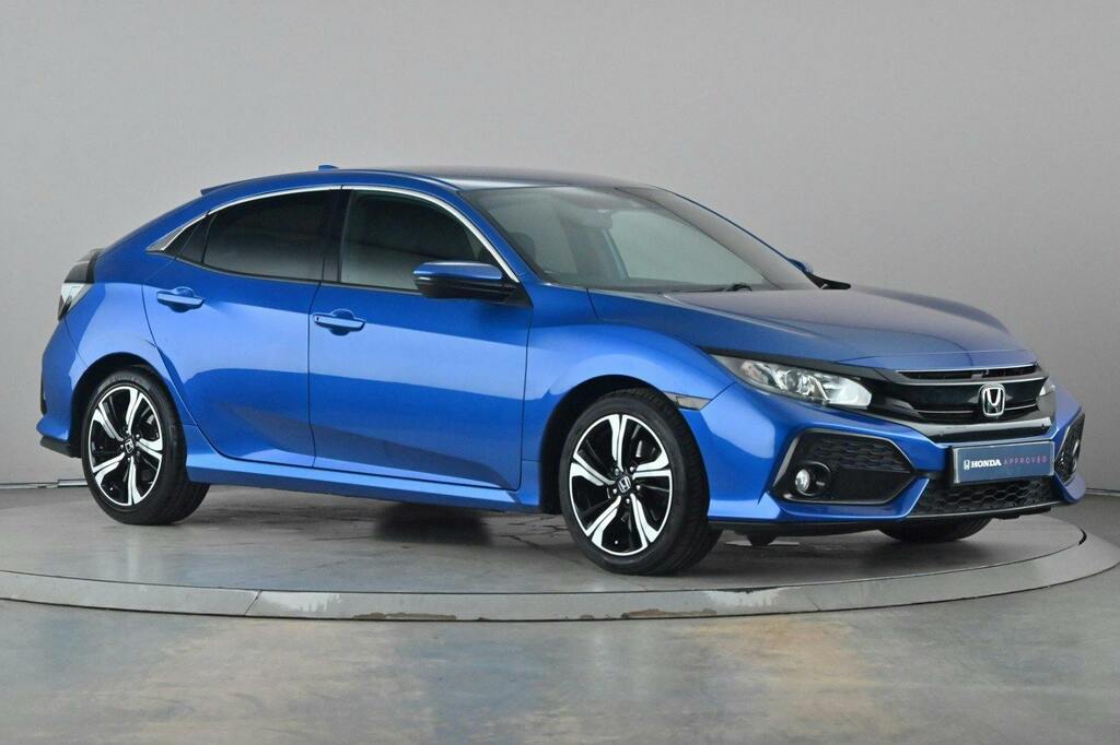 Honda Civic 1.6 I Dtec Sr Hatchback Ss Blue