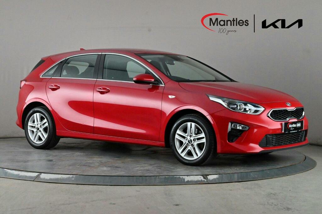 Kia Ceed 1.6 Crdi Mhev 2 Nav Hatchback Hybrid Ma Red