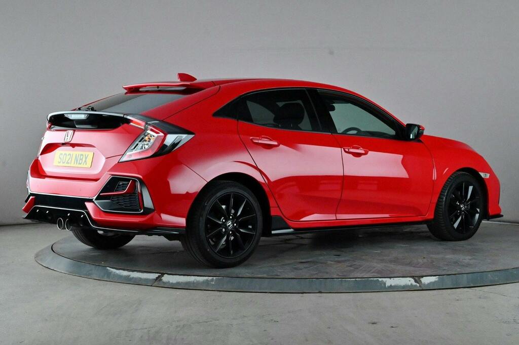 Honda Civic 1.5 Vtec Turbo Sport Hatchback Cvt S Red #6