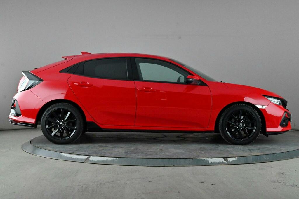 Honda Civic 1.5 Vtec Turbo Sport Hatchback Cvt S Red #3