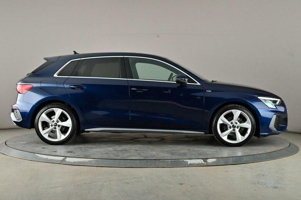 Audi A3 1.0 Tfsi 30 S Line Sportback S PN24LGY Blue #3