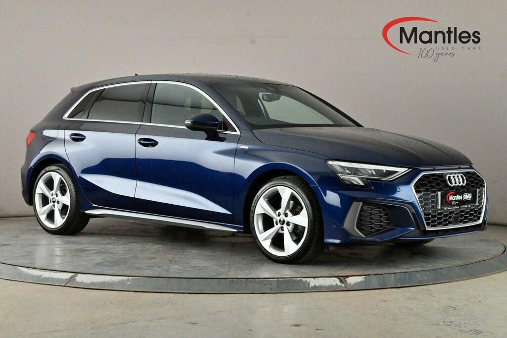 Audi A3 1.0 Tfsi 30 S Line Sportback S Blue