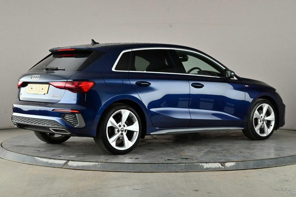 Audi A3 1.0 Tfsi 30 S Line Sportback S PN24LGY Blue #5