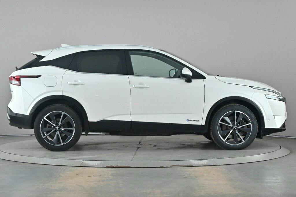 Nissan Qashqai 1.5 H E Power Tekna Suv Hybrid S MJ23ZKP White #3