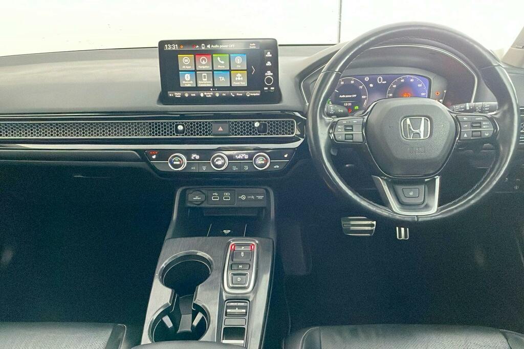 Honda Civic 2.0 H I Mmd Advance Hatchback Hybrid Ec Black #4