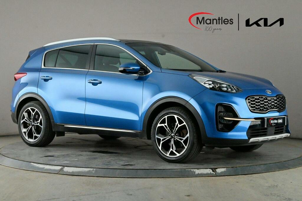 Kia Sportage 1.6 Crdi Mhev Gt Line S Suv Hybrid Manu Blue