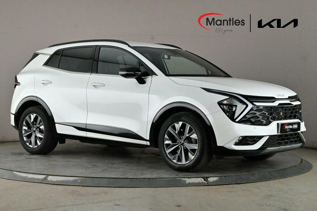 Kia Sportage 1.6 H T Gdi Gt Line Suv Hybrid S White
