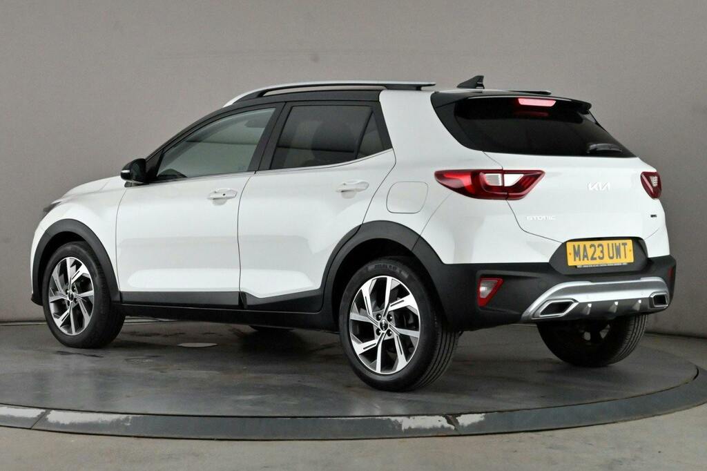 Kia Stonic 1.0 T Gdi Mhev Gt Line S Suv Hybrid Dct MA23UWT White #4
