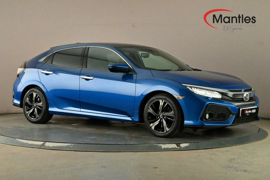 Honda Civic 1.5 Vtec Turbo Gpf Prestige Hatchback C Blue