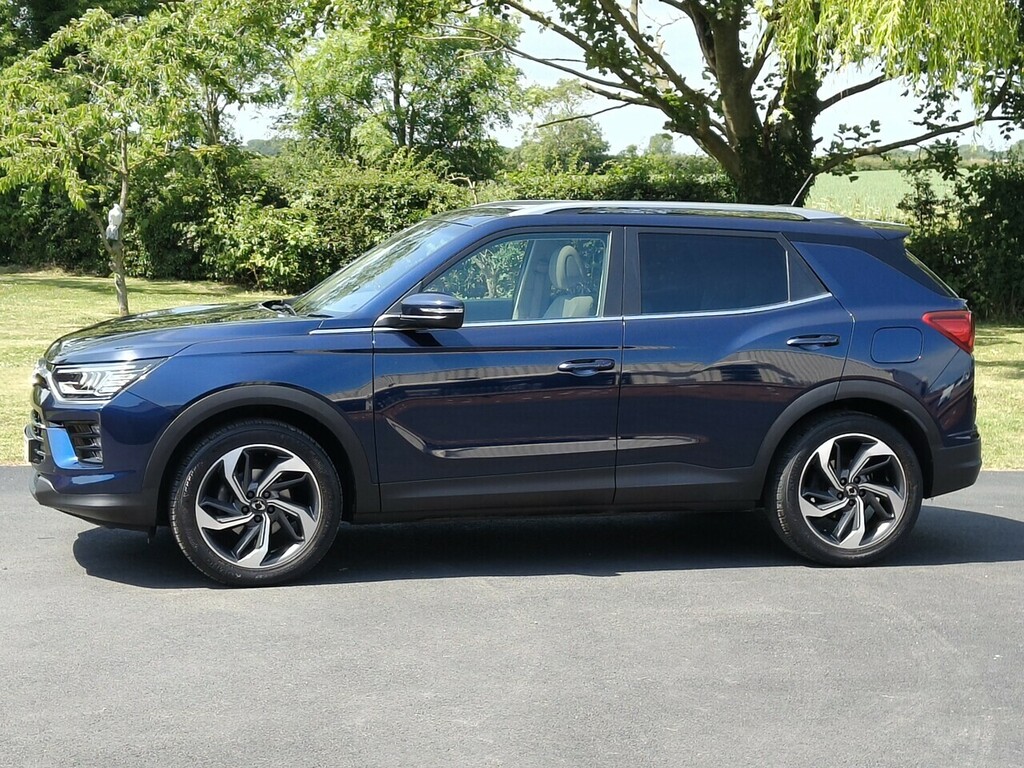 SsangYong Korando Ultimate Blue #4