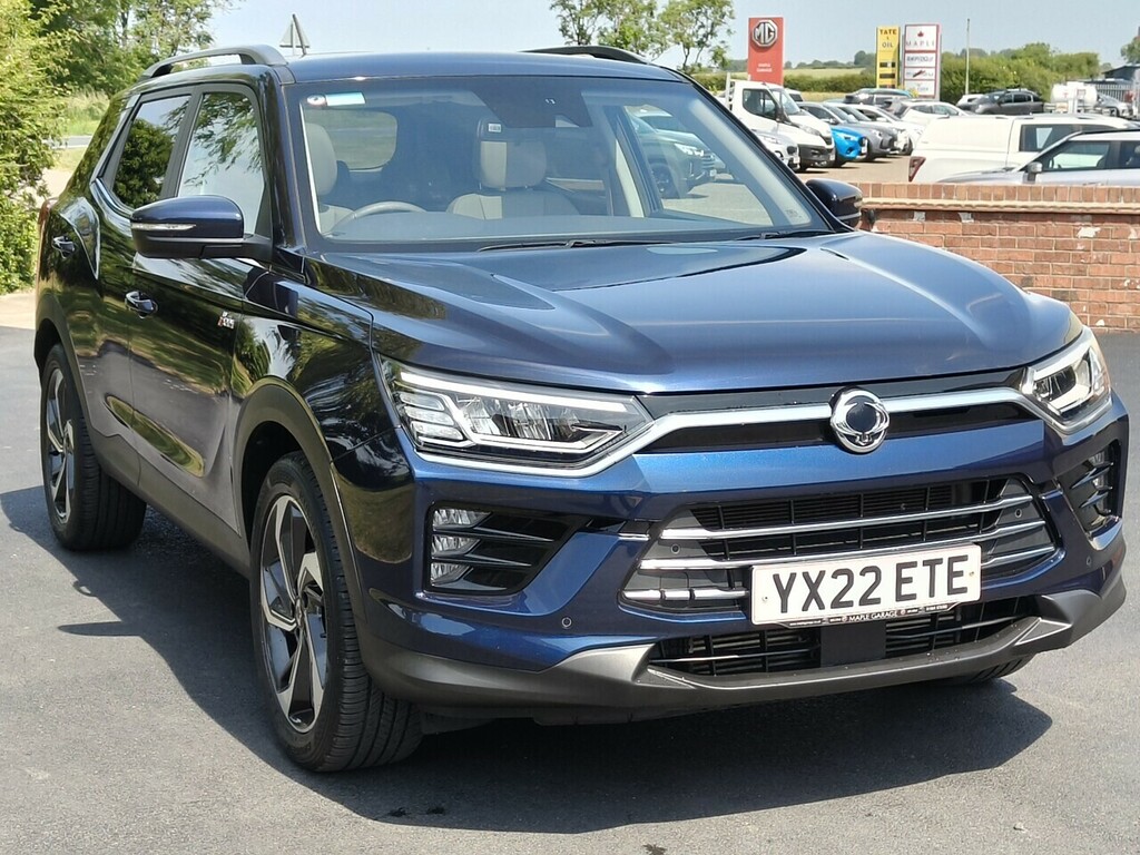 SsangYong Korando Ultimate Blue #5