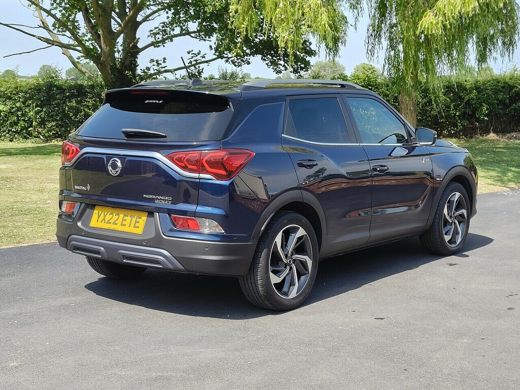 SsangYong Korando Ultimate Blue #3