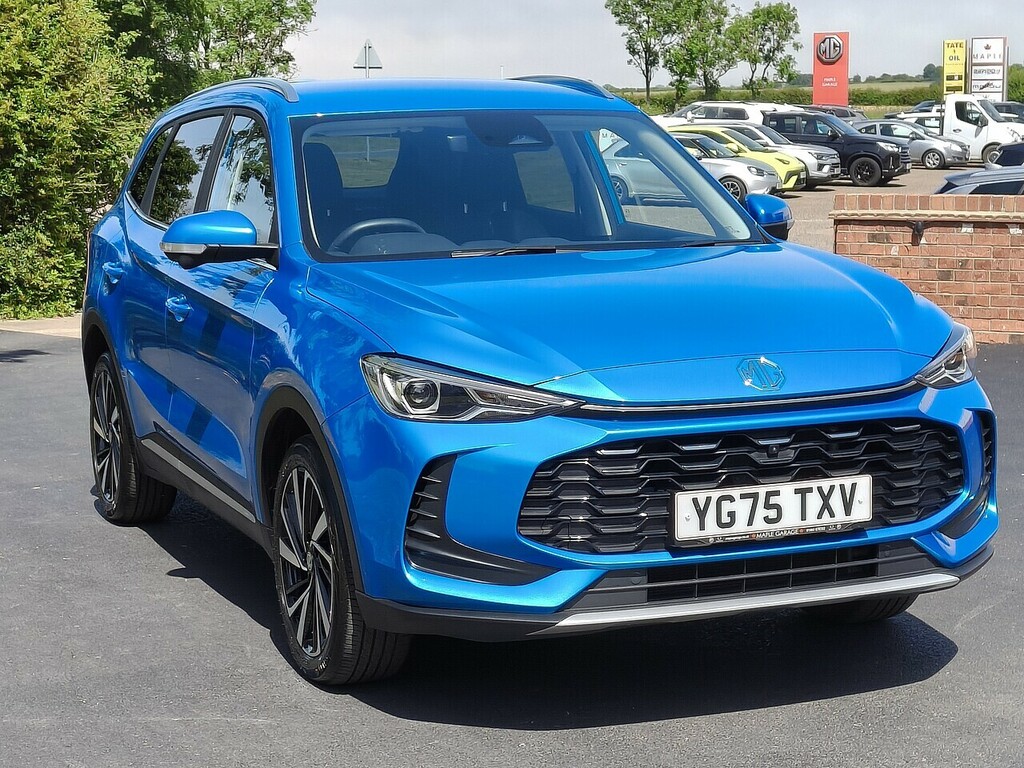 MG ZS Hybrid Trophy Blue #5
