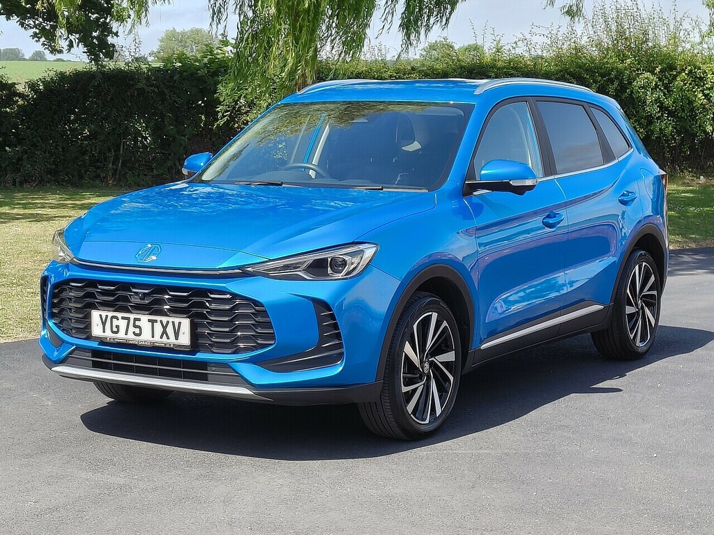 MG ZS Hybrid Trophy Blue #3