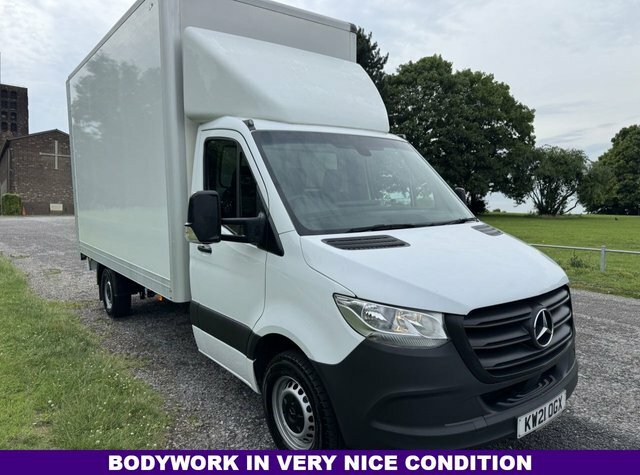 Mercedes-Benz Sprinter 2.1 316Cdi 3.5T Tall Luton Body Large Tail Lift Eu KW21OGX White #4