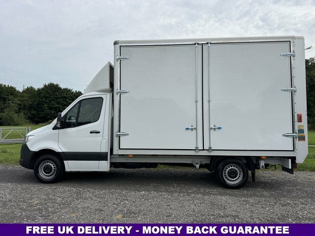 Mercedes-Benz Sprinter 2.1 316Cdi 3.5T Tall Luton Body Large Tail Lift Eu KW21OGX White #2