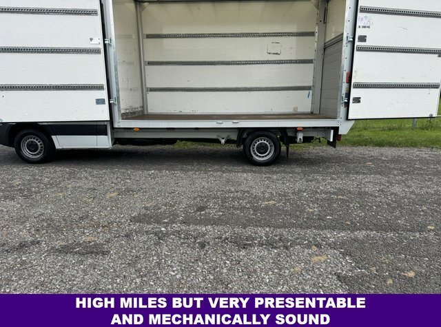 Mercedes-Benz Sprinter 2.1 316Cdi 3.5T Tall Luton Body Large Tail Lift Eu KW21OGX White #3