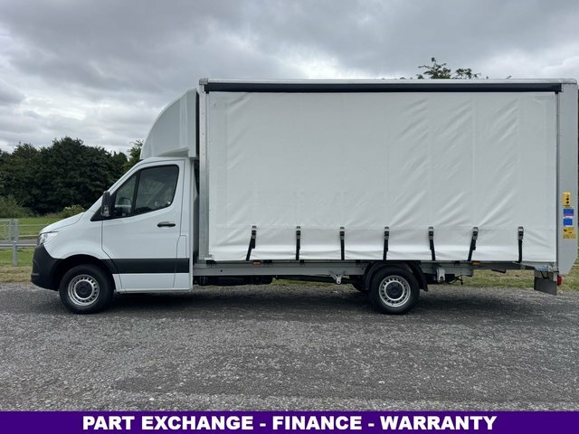 Mercedes-Benz Sprinter 2.1 315Cdi 3.5T. New 5.2M 17Ft Curtainside Body KN72FLB White #3