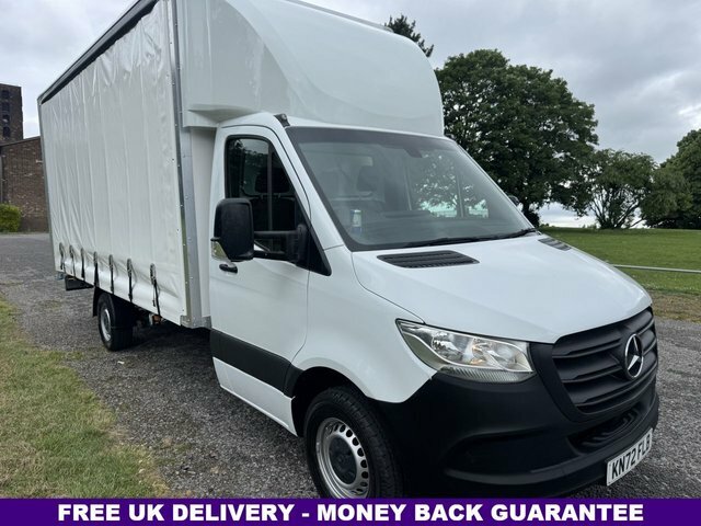 Mercedes-Benz Sprinter 2.1 315Cdi 3.5T. New 5.2M 17Ft Curtainside Body KN72FLB White #2
