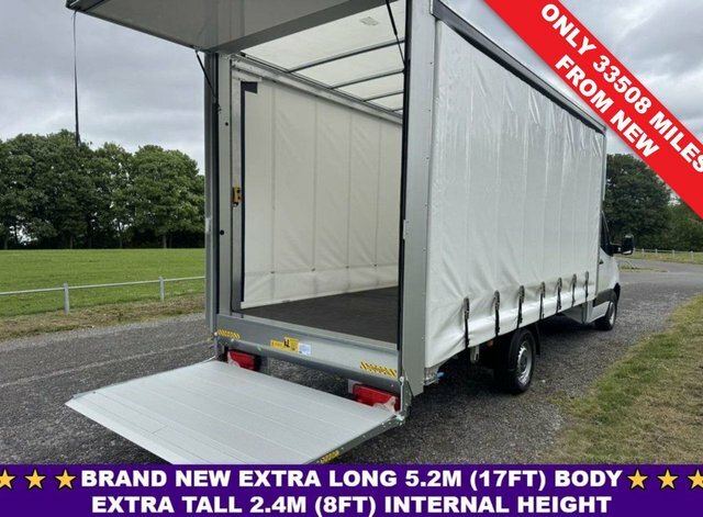 Mercedes-Benz Sprinter 2.1 315Cdi 3.5T. New 5.2M 17Ft Curtainside Body White