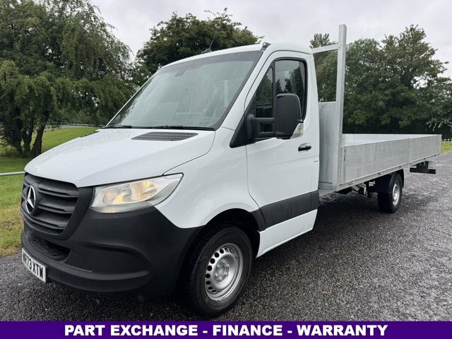 Mercedes-Benz Sprinter 2.0 315Cdi Lwb 3.5T. Extra Long 5.2M 17Ft Dropsi White #3