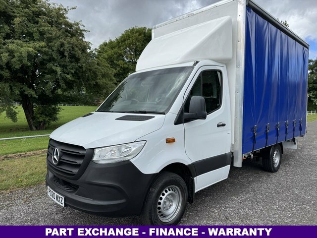 Mercedes-Benz Sprinter 2.1 314Cdi 3.5T. Lwb 4.2M X 2.4M Int. Height Curta White #2