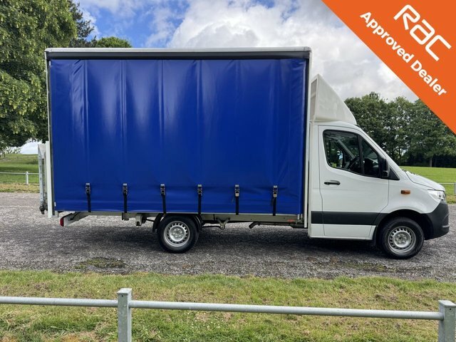 Mercedes-Benz Sprinter 2.1 314Cdi 3.5T. Lwb 4.2M X 2.4M Int. Height Curta White #3
