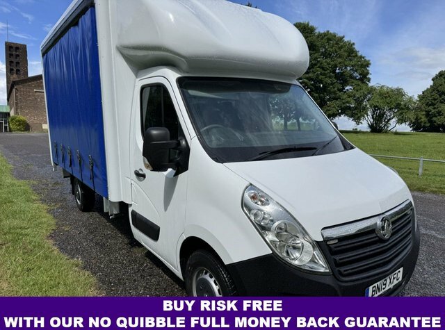 Vauxhall Movano 2.3Cdti 3.5T. Biturbo Curtainside Rwd L3 Lwb A C E White #2