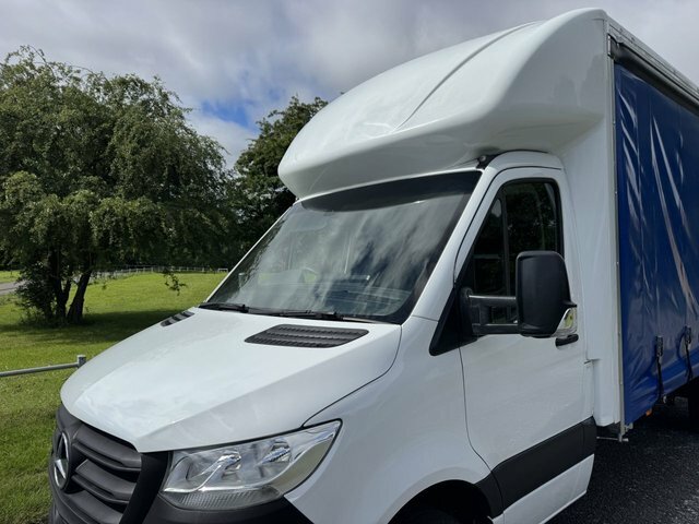 Mercedes-Benz Sprinter 2.1 314Cdi 3.5T. Lwb 4.M Curtainside Tail Lift Eur White #3