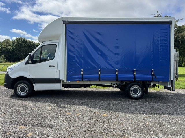 Mercedes-Benz Sprinter 2.1 314Cdi 3.5T. Lwb 4.M Curtainside Tail Lift Eur White #5