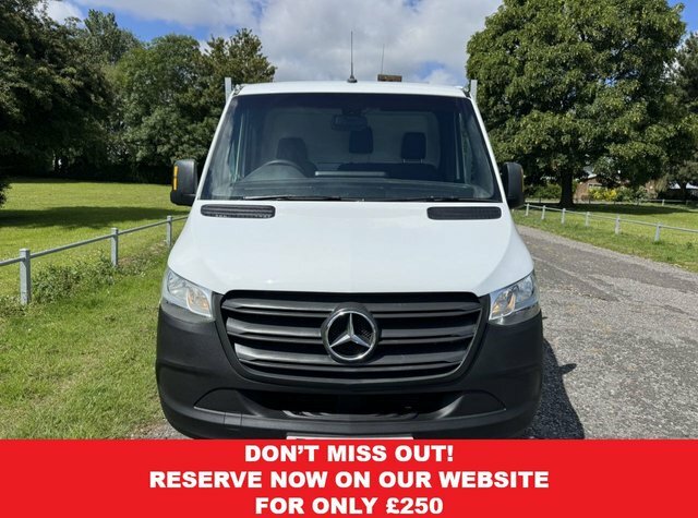 Mercedes-Benz Sprinter 2.1 314Cdi 3.5T. New 4.2M. Dropside Lovely Conditi White #4