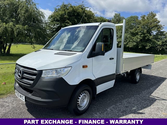 Mercedes-Benz Sprinter 2.1 314Cdi 3.5T. New 4.2M. Dropside Lovely Conditi White #3
