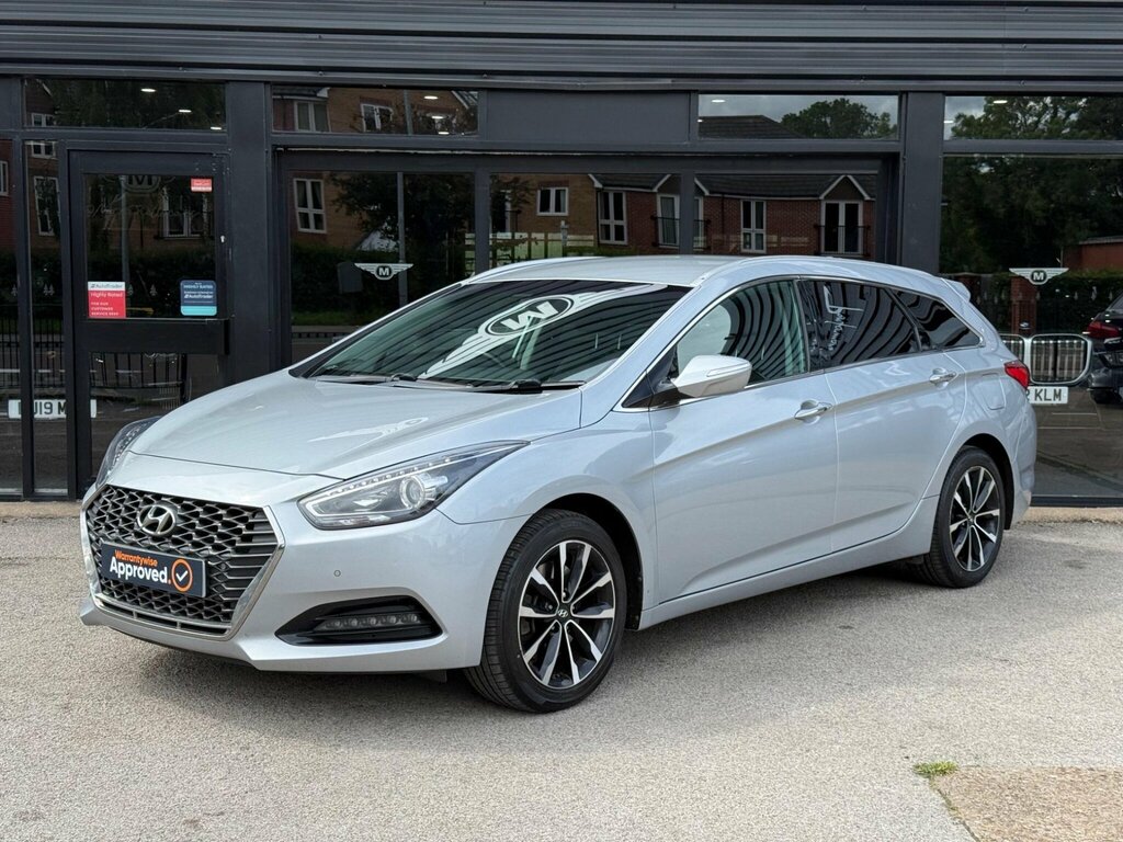 Hyundai I40 1.6 Crdi Se Nav Tourer Euro 6 Ss Silver #3