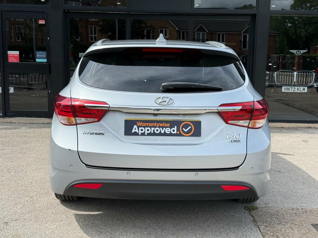 Hyundai I40 1.6 Crdi Se Nav Tourer Euro 6 Ss Silver #5