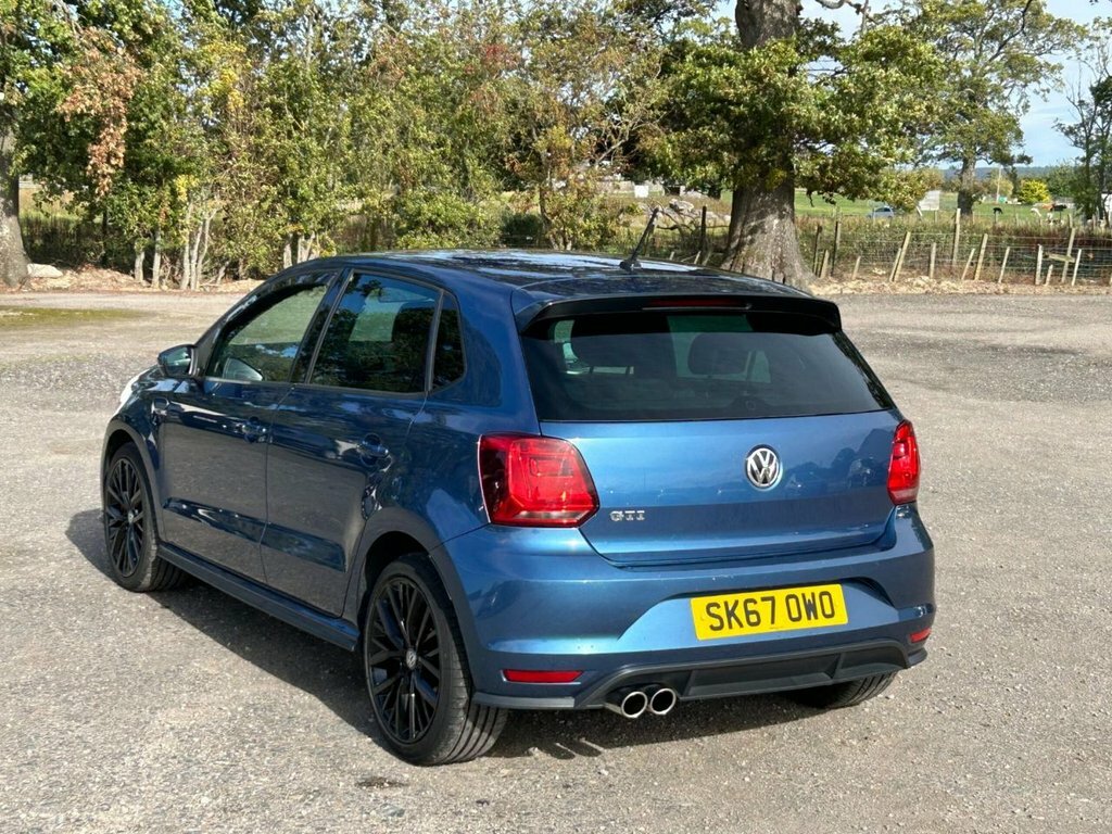 Volkswagen Polo 1.8 Tsi Gti Hatchback Euro 6 S SK67OWO Blue #4