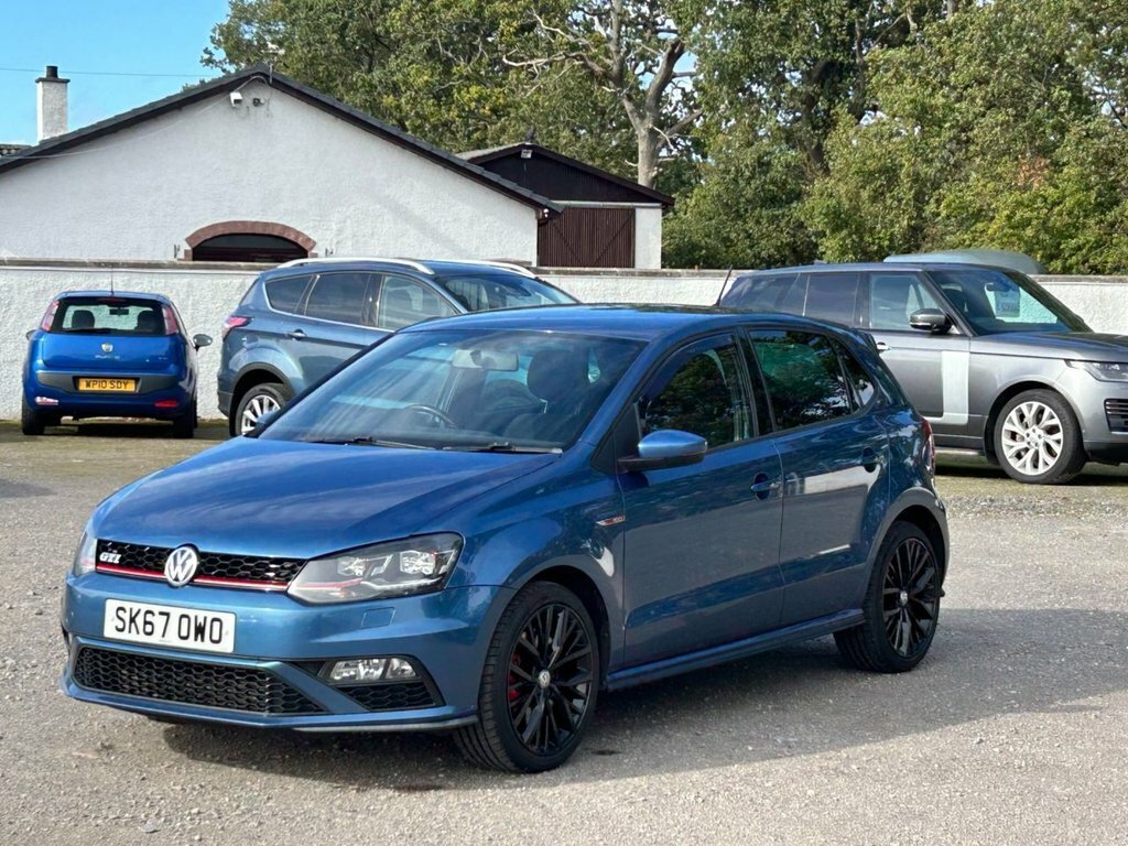 Volkswagen Polo 1.8 Tsi Gti Hatchback Euro 6 S SK67OWO Blue #3