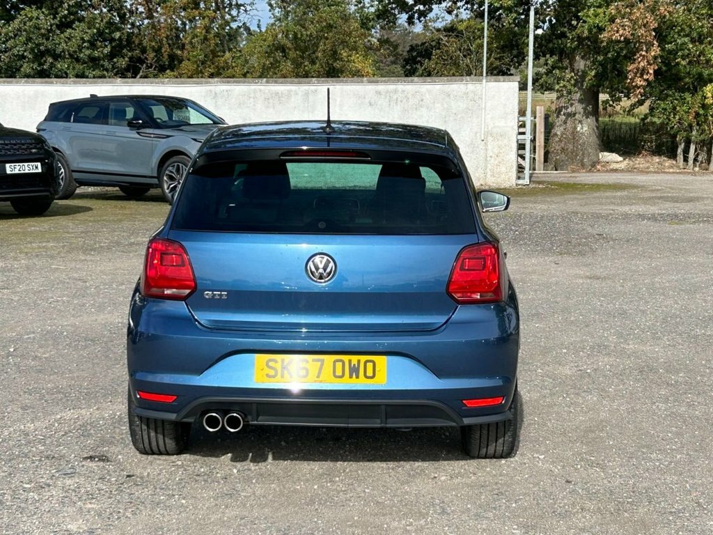 Volkswagen Polo 1.8 Tsi Gti Hatchback Euro 6 S SK67OWO Blue #5