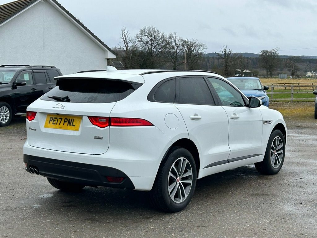 Jaguar F-Pace 2.0 D180 R-sport Suv Awd Euro 6 S PE17PNL White #4