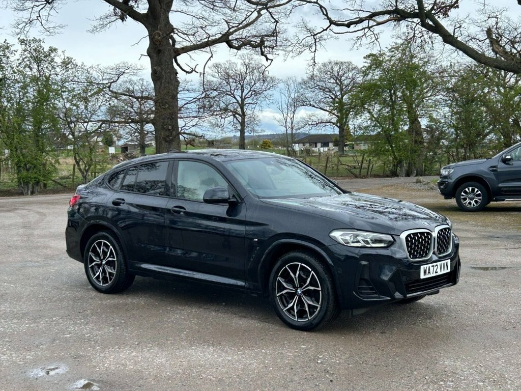 BMW X4 2.0 20D Mht M Sport Suv Hybrid Xdr WA72VVN Black