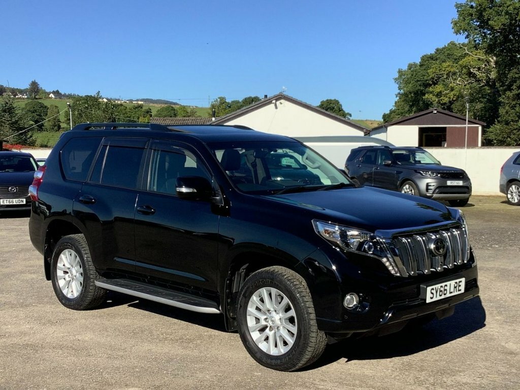 Toyota Land Cruiser 2.8D Invincible Suv 4Wd Euro 6 7 Black